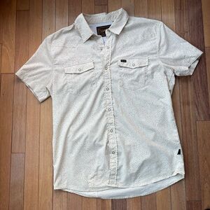 Howler Brothers Cream Button Down Shirt